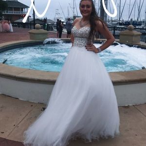 PROM DRESS; david’s bridal